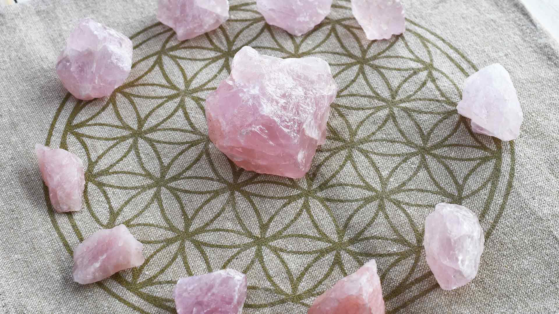 Die faszinierende Wirkung der Heilzahlen Heilzahlen: Rosenquarz