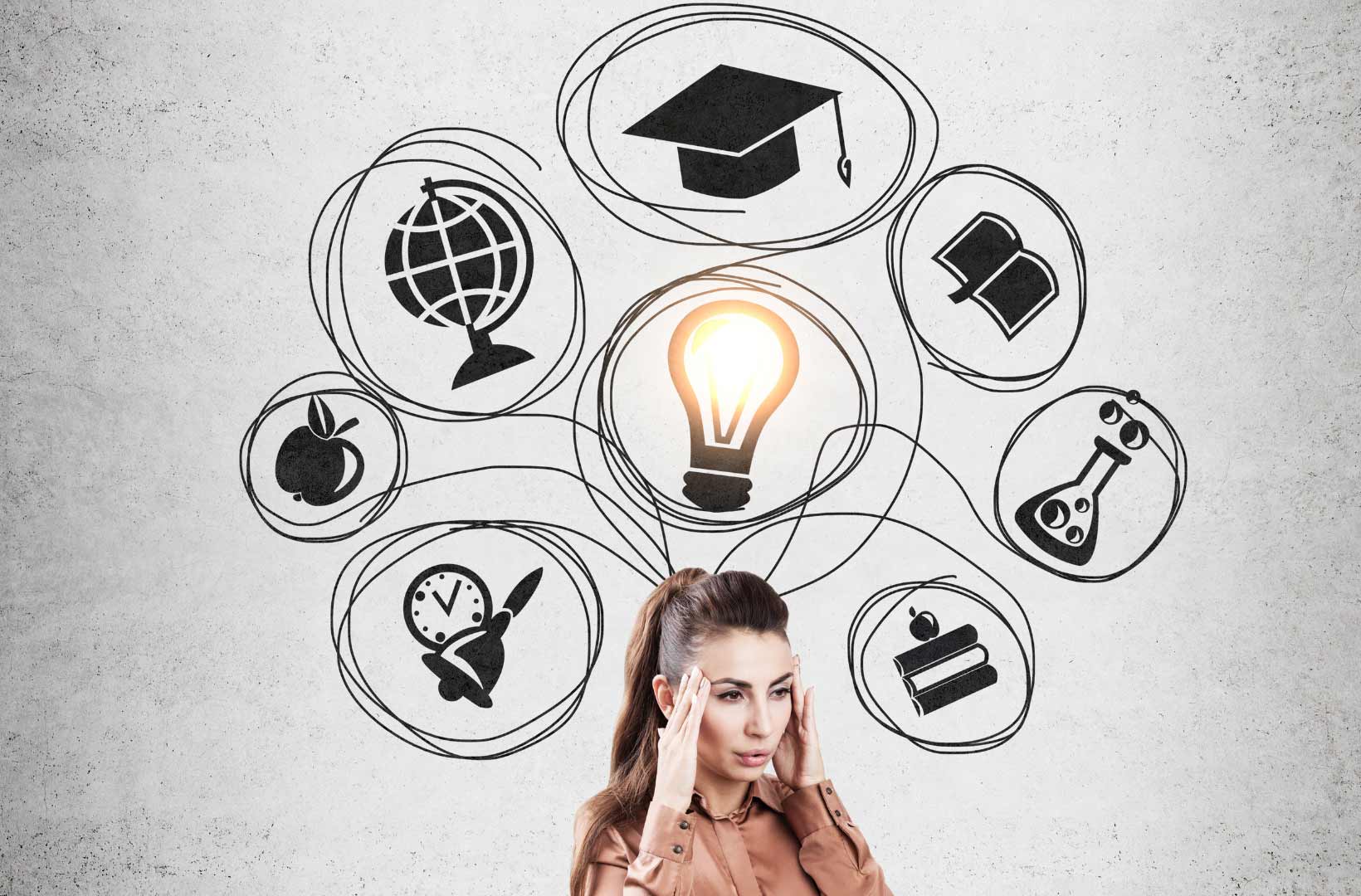 Stress loswerden: Kopfkarussell